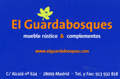 Logo de  Tienda de muebles en Madrid, El Guardabosques